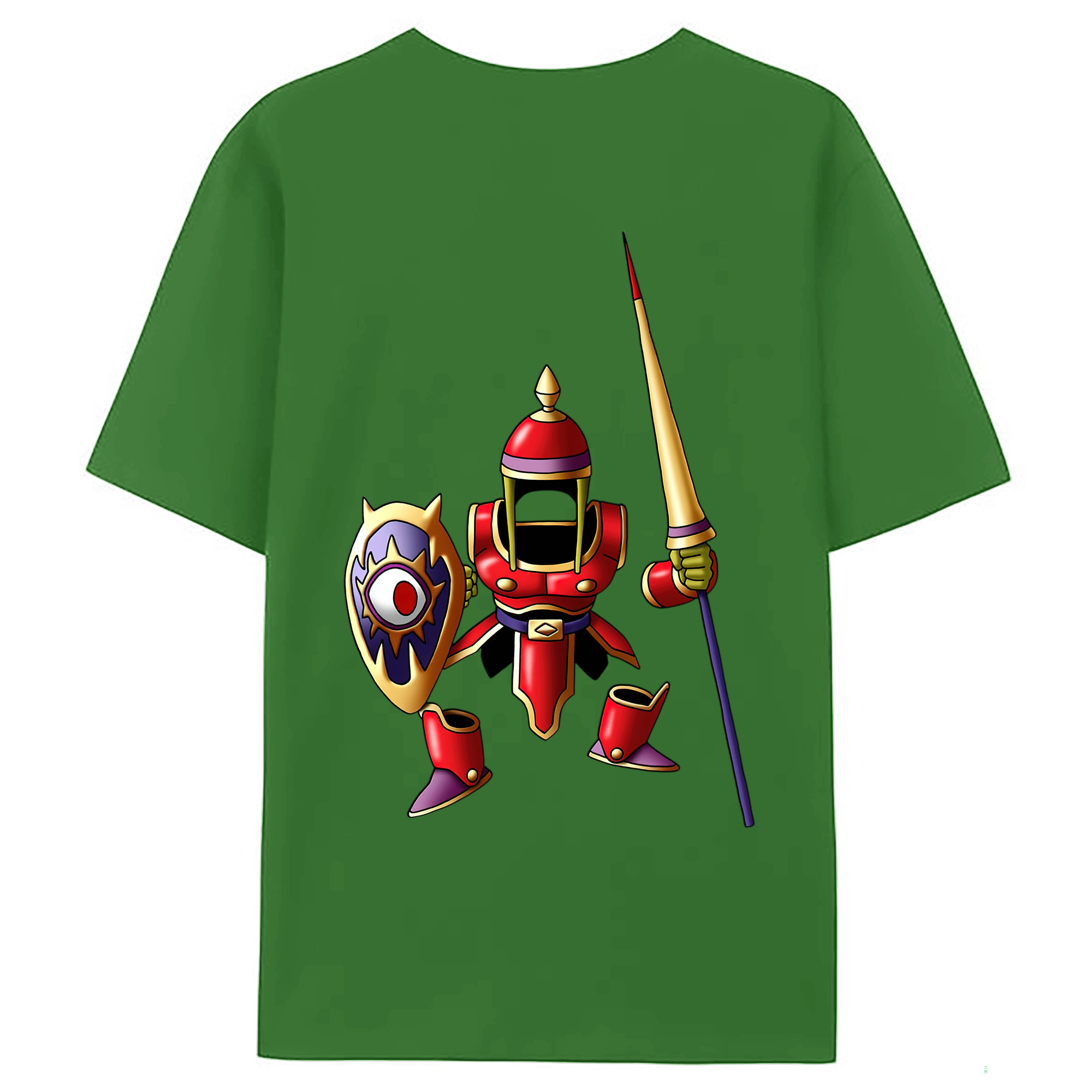 （画像用） ドラゴンクエスト Doragon Kuesuto Dragon Quest レディース半袖Tシャツ(バックプリント)